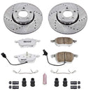 Power Stop 04-06 Audi A4 Quattro Front & Rear Z26 Street Warrior Brake Kit