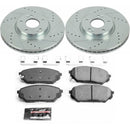 Power Stop 07-12 Hyundai Veracruz Front Z23 Evolution Sport Brake Kit w/Calipers