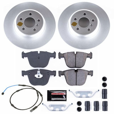 Power Stop 10-17 BMW 535i GT Front & Rear Z23 Evolution Sport Coated Brake Kit
