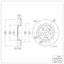 DFC GeoSPEC Coated Rotors - Plain
