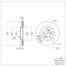 DFC GeoSPEC Coated Rotors - Plain