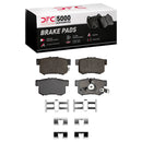 DFC 07-16 Acura RDX Front & Rear Geospec Rotors with 5000 Advanced Brake Pads w/Hardware