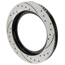 Wilwood 16x1.38 12x10.75 72 Stagg Vane SRP Drilled Performance Rotor - L/H