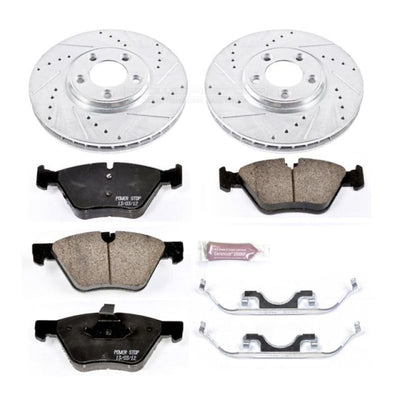 Power Stop 2005 Jaguar S-Type Front & Rear Z23 Evolution Sport Brake Kit w/Calipers