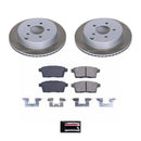 Power Stop 07-09 Ford Edge Front and Rear Semi-Coated Rotor Kit