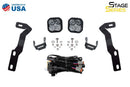 Diode Dynamics 16-21 Toyota Tacoma Stage Series Ditch Light Bracket Kit