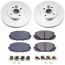 Power Stop 12-18 Toyota Yaris Front & Rear Z17 Evolution Geomet Coated Brake Kit