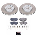 Power Stop 99-01 Hyundai Sonata Front and Rear Semi-Coated Rotor Kit