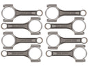 Manley SB Chevy Sportsmaster Steel Connecting Rods I-Beam 5.7in Length - Set of 8