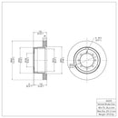DFC GeoSPEC Coated Rotors - Plain