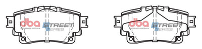 DBA 20-22 Toyota Corolla Hatchback Rear Street Series Brake Pads