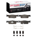 DFC 16-19 Smart Fortwo Front Euro 5000 Ceramic Brake Pads and Hardware Kit