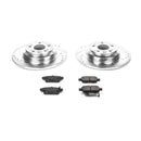 Power Stop 09-14 Acura TL Front & Rear Z23 Evolution Sport Brake Kit w/Calipers