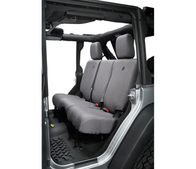 Bestop 13-18 Jeep Wrangler JK 4-Door Rear Seat Covers (Charcoal)