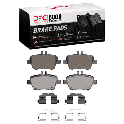 DFC 14-19 Mercedes-Benz CLA250 Rear Geospec Rotors with 5000 Advanced Brake Pads w/Hardware
