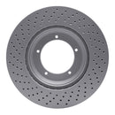 DFC 82-89 Porsche 911 Right Front Drilled GeoSPEC Coated Rotor