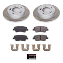 Power Stop 20-22 Hyundai Venue Front and Rear Semi-Coated Rotor Kit