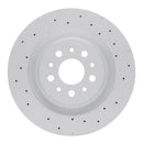 DFC 14-24 Maserati Quattroporte Rear Drilled GeoSPEC Coated Rotor