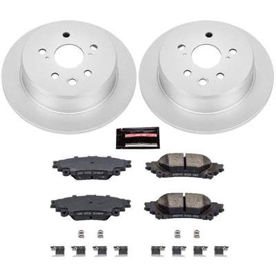Power Stop 14-15 Lexus IS250 Front & Rear Z17 Evolution Geomet Coated Brake Kit
