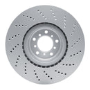 DFC 06-10 BMW M6 Left Front Drilled GeoSPEC Coated Rotor