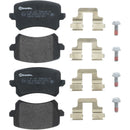 Brembo 2015 Volkswagen Tiguan/CC/Passat/ Audi Q3 QuattroRear Low-Met Brake Pad