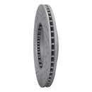 R1 17-23 Subaru Crosstrek Front Right Drilled & Slotted Geo-Carbon Rotor