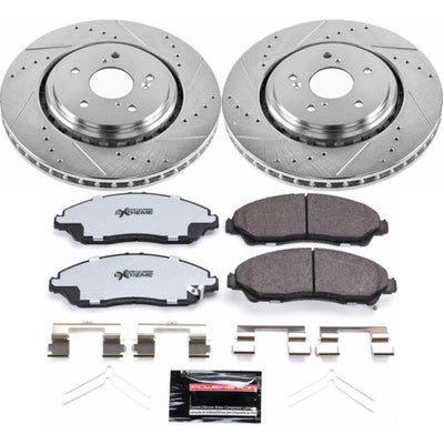 Power Stop 14-16 Acura MDX Front and Rear Z36 Truck & Tow Kit w/Cals