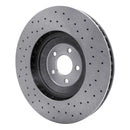 DFC 16-18 Ford Mustang Right Front Drilled Brake Rotor