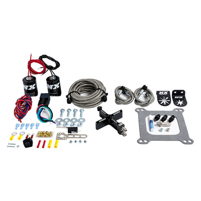 Nitrous Express 4150 Covert Crossbar Plate System Stage 6 50-300HP (w/o Bottle)