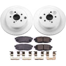Power Stop 14-18 Subaru Forester Front & Rear Z17 Evolution Geomet Coated Brake Kit