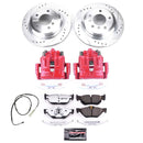 Power Stop 13-15 BMW X1 Front & Rear Z26 Street Warrior Brake Kit w/Calipers