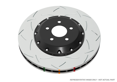 DBA 14-18 Audi RS7 (w/Iron Rotors) Front 5000 Series Slotted Rotor w/Silver Hat