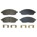 Power Stop 22-24 Jeep Grand Cherokee L Front Z17 Coated Brake Kit
