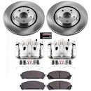 Power Stop 08-13 Toyota Highlander Front & Rear Autospecialty Brake Kit w/Calipers