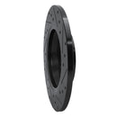 R1 01-03 Volkswagen EuroVan Rear Left Drilled & Slotted Black Brake Rotor