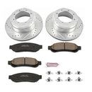 Power Stop 10-12 Ford F-350 Super Duty Rear Z23 Evolution Sport Brake Kit w/Calipers