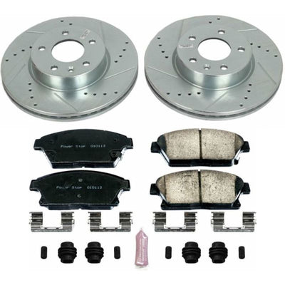 Power Stop 13-15 Cadillac ATS Front & Rear Z23 Evolution Sport Brake Kit