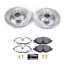 Power Stop 15-16 Volkswagen Golf Front & Rear Z26 Street Warrior Brake Kit