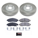 Power Stop 07-13 Acura MDX Front and Rear Semi-Coated Rotor Kit