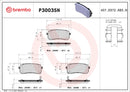 Brembo OE Ceramic Disc Brake Kit