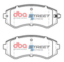 DBA 90-96 Nissan 240SX (Excl ABS) Front Street Series Brake Pads