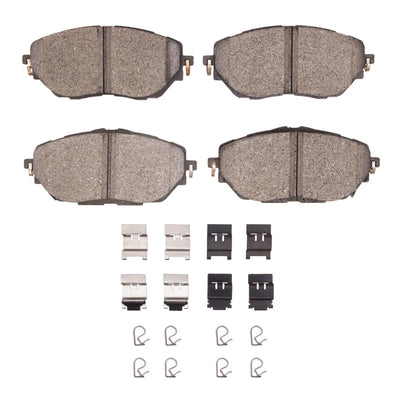 DFC 18-22 Toyota C-HR Front Geospec Rotors w/4000 HybriDynamic Brake Pads w/Hardware