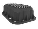 aFe POWER Pro Series Engine Oil Pan Black w/ Machined Fins Jeep Wrangler (JK) 12-18 V6-3.6L