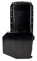 Moroso 86-Up Chevrolet Small Block (w/1 Pc Rear Main Seal) Wet Sump 7qt 7.5in Steel Oil Pan - Black