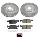 Power Stop 15-20 Ford Edge Front and Rear Semi-Coated Rotor Kit