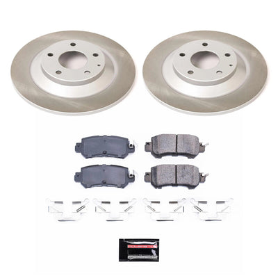 Power Stop 13-15 Mazda CX-5 Front and Rear Semi-Coated Rotor Kit
