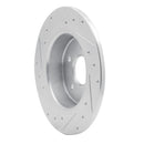 R1 06-11 Mercedes-Benz B200 Rear Right Drilled & Slotted Silver Brake Rotor