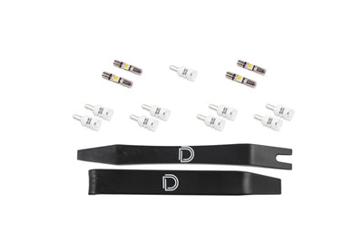 Diode Dynamics 11-21 Jeep Grand Cherokee Interior LED Kit Cool White Stage 1