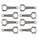 Manley Chevrolet LS Pro Series I-Beam Connecting Rod - 6.100in L - Stock Journal Size (Set of 8)
