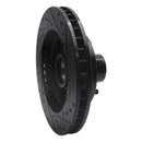 R1 69-96 Buick Riviera Front Left Drilled & Slotted Black Brake Rotor